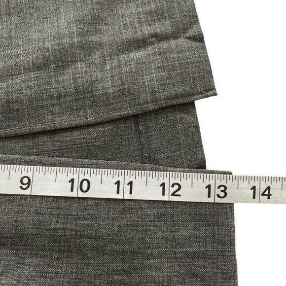 Cache Women's Gray Pencil Skirt Back Slit Size 8 - Picture 8 of 8